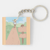 Little Explorer Hiking Adventure キーホルダー (裏面)