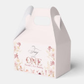 Little Fairy Floral Garden First Birthday  フェイバーボックス (正面サイド)