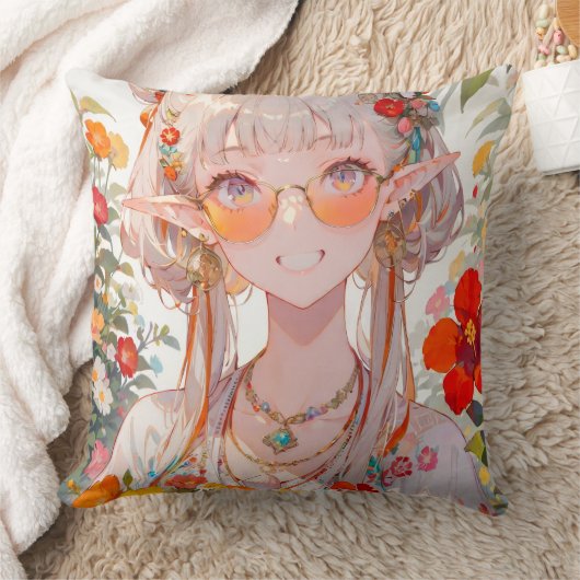  little fairy Pillow クッション (ブランケット)