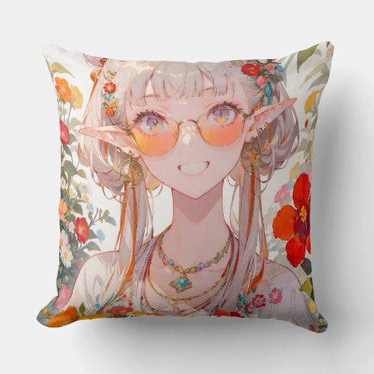  little fairy Pillow クッション (正面)