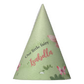 Little Fairy Pink Castle Butterfly Any Age  パーティーハット (左)