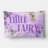 Little Fairy Purple Floral アクセサリーポーチ (裏面)
