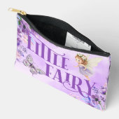 Little Fairy Purple Floral アクセサリーポーチ (見開き)