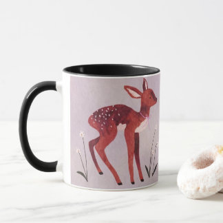 Little Fawn Whimsical Mug マグカップ