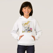Little Fennec Fox Hoodie (正面フル)