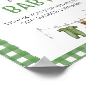 Little Fisherman Baby Shower Books for Baby  ポスター (角)