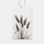 Little Fisherman Clothesline Fishing Baby Shower ギフトタグ (裏面)