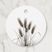 Little Fisherman Clothesline Fishing Baby Shower フェイバータグ (裏面)