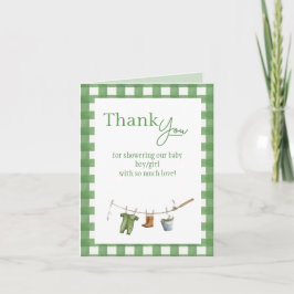 Little Fisherman Folded Thank You Card シーズンカード