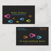 Little Fishes名刺 名刺 (正面/裏面)