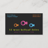 Little Fishes名刺 名刺 (裏面)