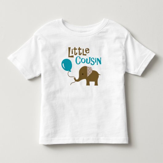 Little Fishes – 男モダン子用のゾウTシャツ トドラーTシャツ (正面)