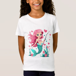  Little Fishing Princess Tee Tシャツ