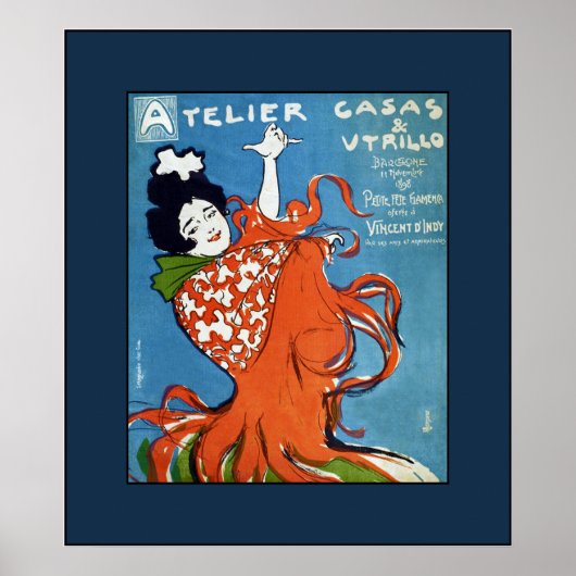 Little Flamenco Festival~Vincent D'Indy~Barcelona ポスター (正面)