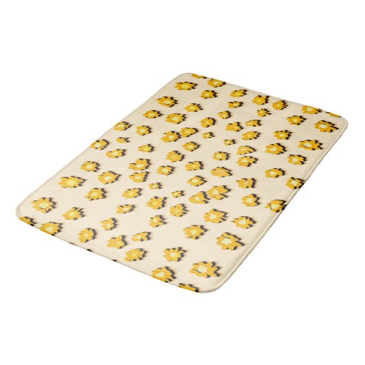 Little flowers バスマット (アングル)