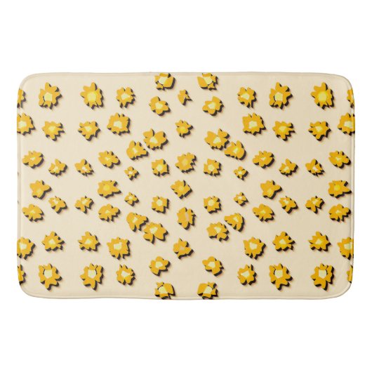 Little flowers バスマット (正面)