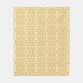 Little flowers フリースブランケット (正面)