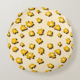 Little flowers ラウンドクッション