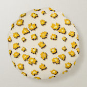 Little flowers ラウンドクッション (裏面)