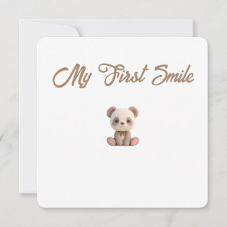 Little Forest Friends Baby Milestone Card –My Firs シーズンカード
