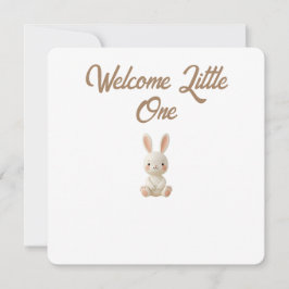 Little Forest Friends Baby Milestone Card – Welcom シーズンカード