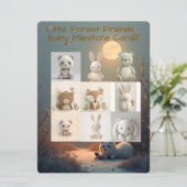 Little Forest Friends Baby Milestone Cards – Compl シーズンカード (スタンド正面)