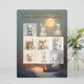 Little Forest Friends Baby Milestone Cards – Compl シーズンカード (スタンド正面)