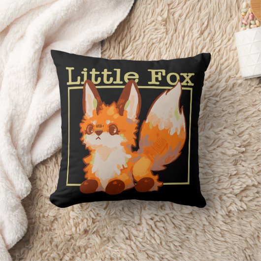 Little fox クッション (ブランケット)