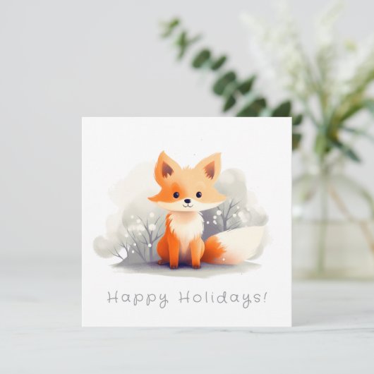 Little fox in winter 招待状 (スタンド正面)