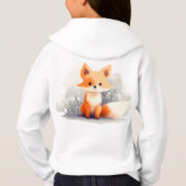 Little fox in winter, personalized (裏面)
