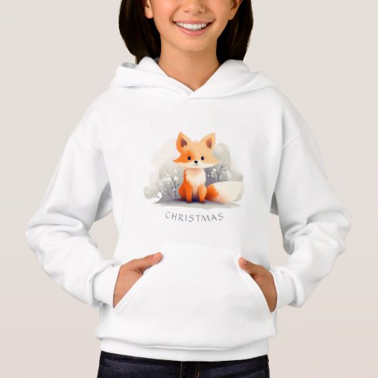 Little fox in winter, personalized (正面)