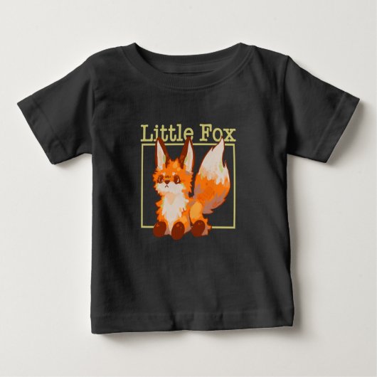 Little Fox, Kleine Vos romper ベビーTシャツ (正面)