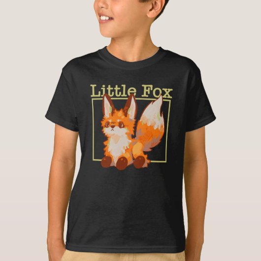 Little Fox, kleine vos.  T-shirt Tシャツ (正面)