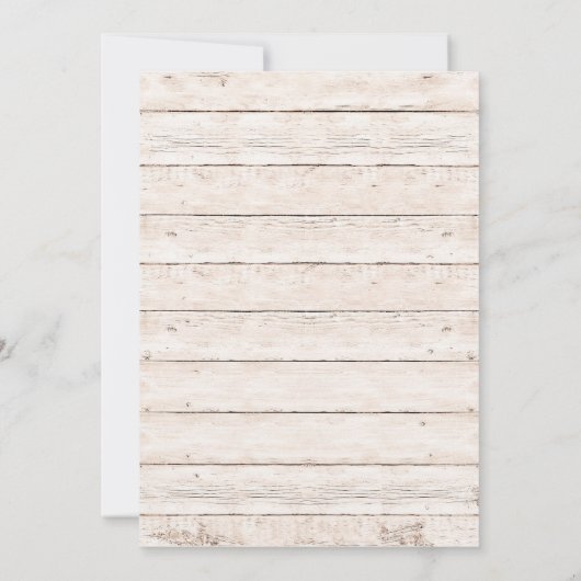 Little fox, wonderland Birthday Invitation 招待状 (裏面)