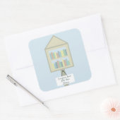 Little Free Library個人用ステッカー スクエアシール (封筒)