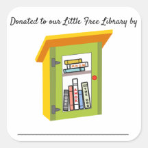 Little Free Library図書寄贈蔵書票