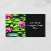 Little Frog on Lily Pad 名刺 (正面)