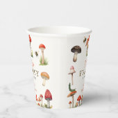 Little Fun Guy Mushroom Bee Boy Baby Shower 紙コップ (右)