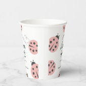 Little Fun Guy Mushroom Bee Boy Baby Shower 紙コップ (右)