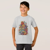 Little Funny Monsters Tシャツ (正面フル)