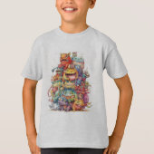 Little Funny Monsters Tシャツ (正面)
