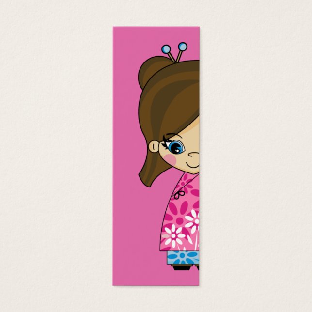 Little Geisher Girlブックマーク。 (正面)