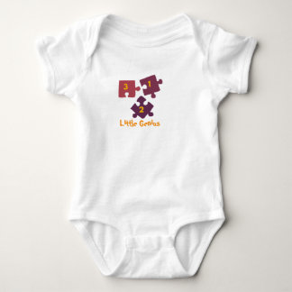 Little Genius Puzzle Baby Bodysuit . ベビーボディスーツ