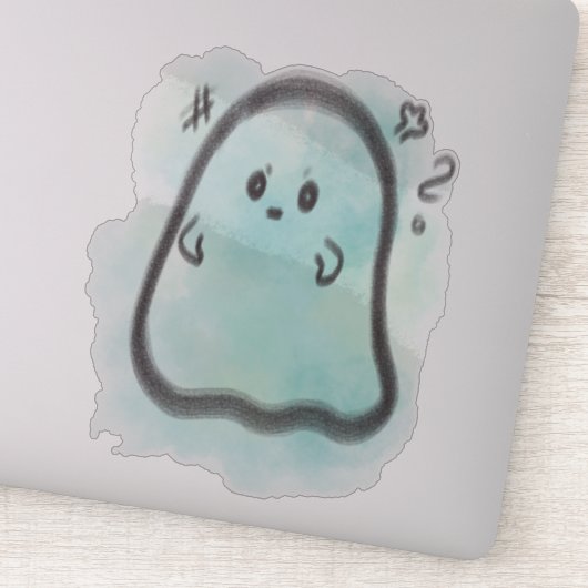 Little ghost is angry  シール (詳細)