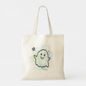 Little ghost is happy トートバッグ (裏面)