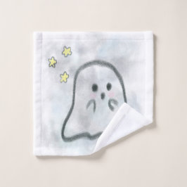 Little ghost is scared  ウォッシュタオル