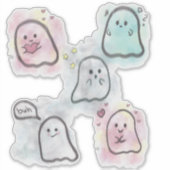 Little ghost party 1 シール (正面)