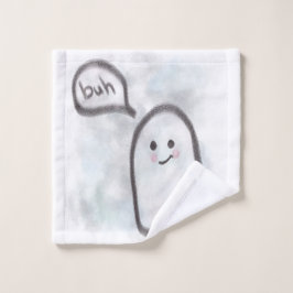 Little ghost says buh ウォッシュタオル