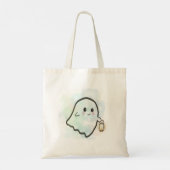 Little ghost with Lantern  トートバッグ (裏面)