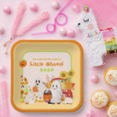 Little Ghosts Family Halloween Party ペーパープレート (パーティー)